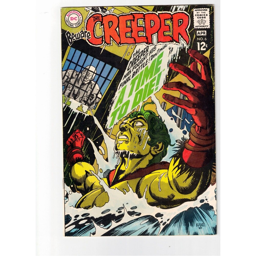 BEWARE THE CREEPER #6 Comics Book 1968